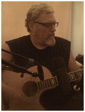 Songwriter Chuck Bowen of Burlap Road